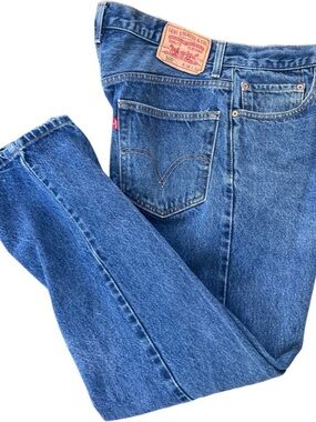 Levi's  505 Men's Blue Denim Jeans - Classic Straight Fit